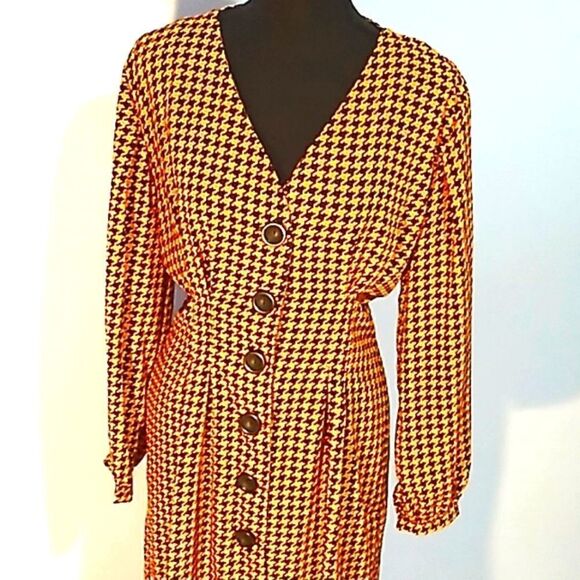 houndstooth retro dress - Picture 6 of 16